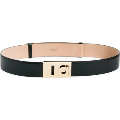Ferragamo Hug Expandable Leather Belt