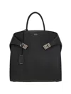 Ferragamo Hug Tote Bag In Black