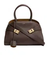 Ferragamo Hug Medium Leather Tote Bag