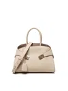 Ferragamo Hug Handbag (m) In Beige