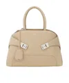 Ferragamo Large Hug Tote With Spike Embellished