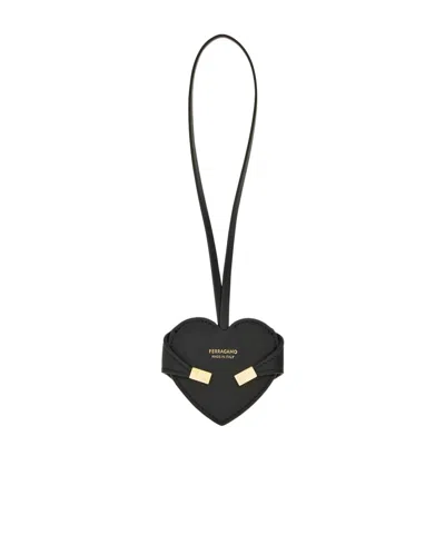 FERRAGAMO HUG HEART MIRROR CHARM