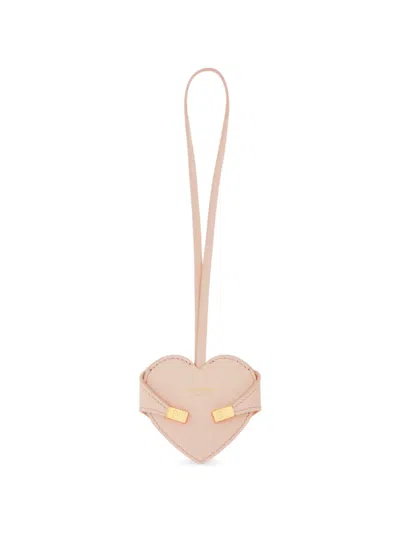 Ferragamo Hug Heart Mirror Charm In Pink