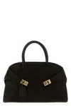 Ferragamo Dark Brown Hug Large Satchel In Brown
