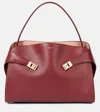 Ferragamo Hug Large Leather Shoulder Bag