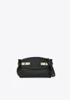 Ferragamo Hug Shoulder Bag In Black