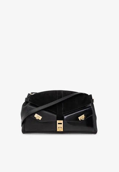 Ferragamo Hug Leather Shoulder Bag