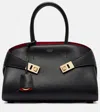 Ferragamo Hug Leather Tote Bag