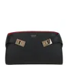 Ferragamo Small Structured Shoulder Bag With Adjustable Strap In Multi