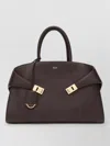 Ferragamo Hug M Leather Tote Bag Salvatore In Brown