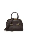 Ferragamo Medium Hug Tote Bag In Brown