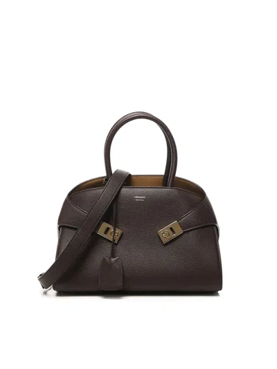 FERRAGAMO HUG M TOTE BAG