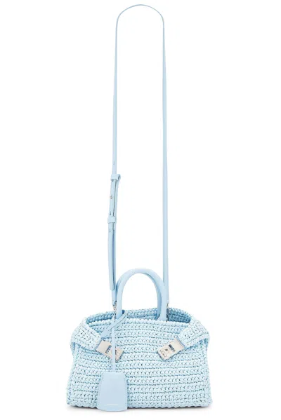Ferragamo Hug Mini Bag In Blue