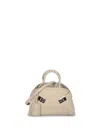 Ferragamo Hug Mini Beige Bag In Neutral