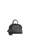 Ferragamo Hug Mini Black Bag In Black