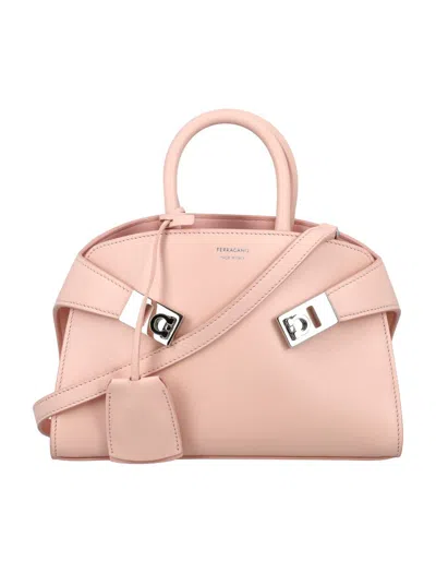 Ferragamo Hug Mini Handbag In Nylund_pink_||_nylund_pink
