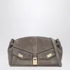 Ferragamo Hug Multipocket L Gray Shoulder Bag In Grey