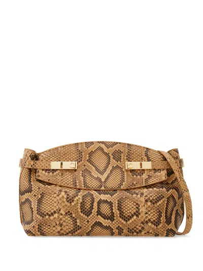 Ferragamo Hug Pouch In Brown