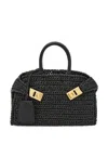 Ferragamo Hug Mini Shoulder Bag In Black
