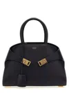 Ferragamo 'hug S' Handbag In Black