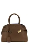 Ferragamo Brown Hug Satchel Bag In Brown