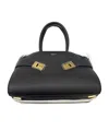 Ferragamo Hug Shoulder Bag In Black