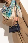 Ferragamo Hug Shoulder Bag In Navy Blue