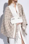 Ferragamo Small Hug Leather Shoulder Bag In White
