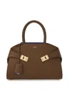 Ferragamo Women Hug Small Leahter Tote Bag In Pink