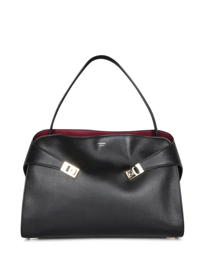 Ferragamo Hug Soft Black Bag