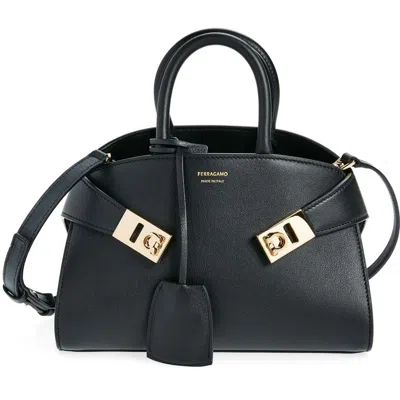 Ferragamo Hug Mini Black Bag