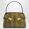 Ferragamo Medium Hug Ayers-leather Top Handle Bag In Brown