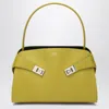 Ferragamo Hug Soft M Bag In Lime/moss Women In Orange