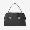 Ferragamo Hug Soft Shoulder Bag In Black