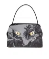 Ferragamo Medium Hug Shoulder Bag In Black