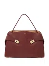 Ferragamo Medium Hug Soft Leather Shoulder Bag