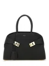 Ferragamo Women's Hug Tote Bag In Black