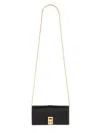 Ferragamo Chic Mini Hug Wallet For Women In Black