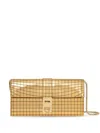 Ferragamo Hug Wallet With Chain In Gold