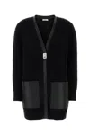 Ferragamo Black Wool Cardigan