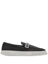 Ferragamo Hybrid Sneaker With Hug Buckle In Schwarz