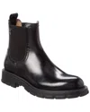 Ferragamo Loreno Leather Boot In Black