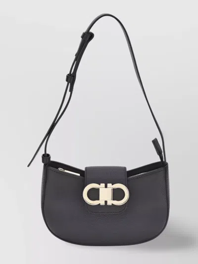 FERRAGAMO ICONIC GANCINI SHOULDER BAG