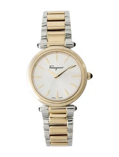 Pre-owned Ferragamo Idillio Watch, 36mm In Multi