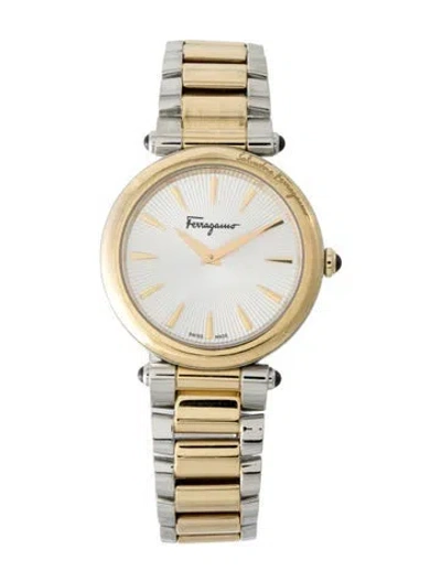Pre-owned Ferragamo Idillio Watch, 36mm In Multi