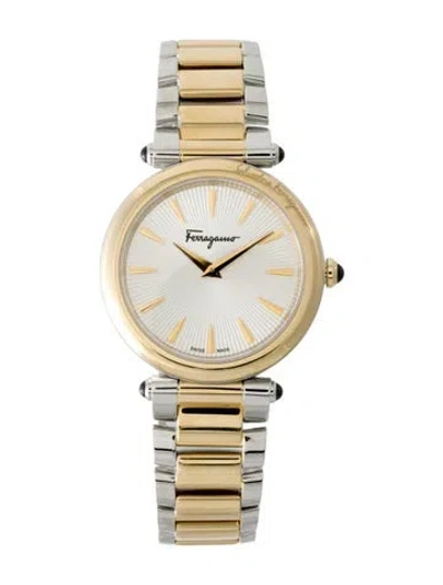 Pre-owned Ferragamo Idillio Watch, 36mm In Multi