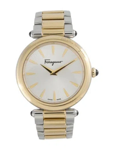 Pre-owned Ferragamo Idillio Watch, 36mm In Multi