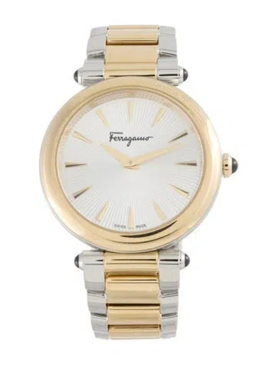 Pre-owned Ferragamo Idillio Watch, 36mm In Multi