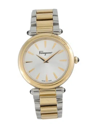 Pre-owned Ferragamo Idillio Watch, 36mm In Multi