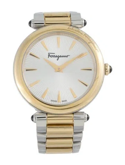 Pre-owned Ferragamo Idillio Watch, 36mm In Multi